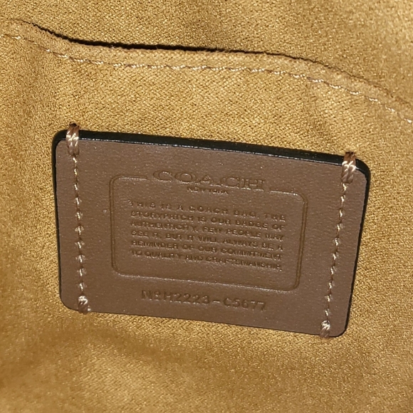COACH Pebble Convertible Backpack Purse - Picture 6 of 9